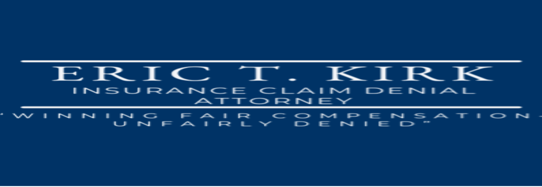Eric T. Kirk, Personal Injury Attorney