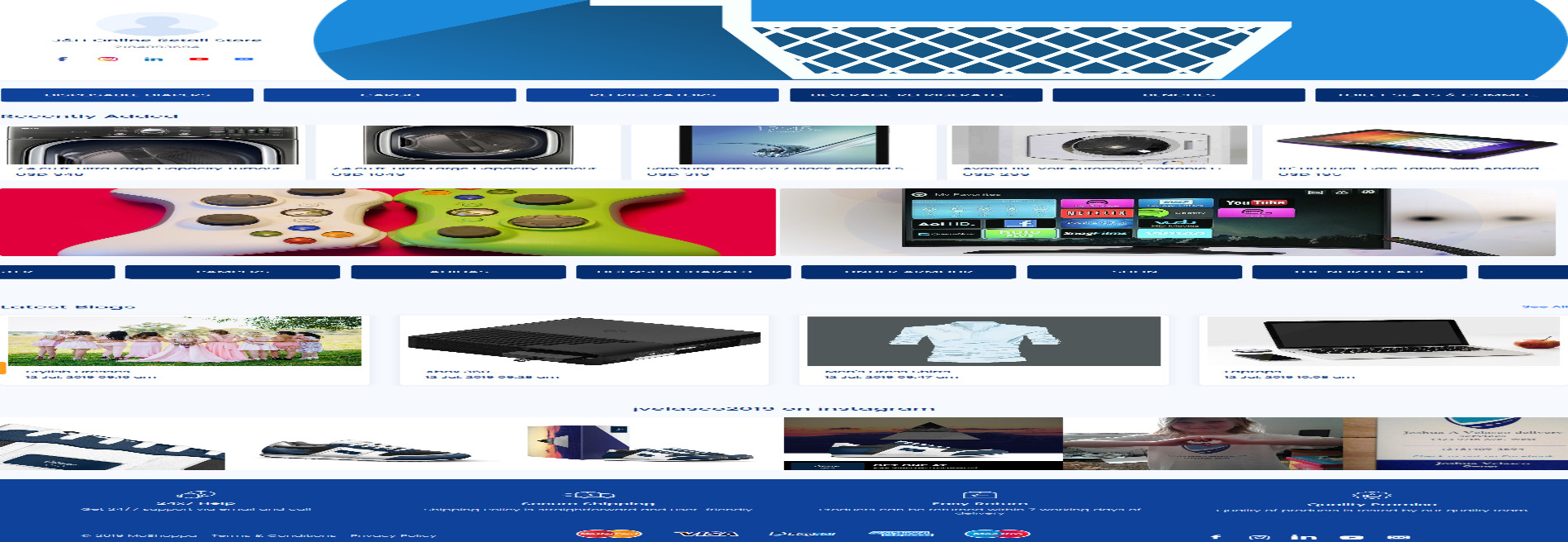 J&H Online Retail Store