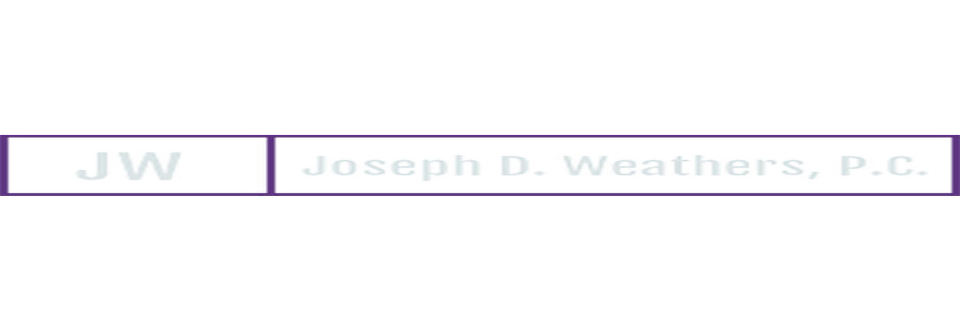 Joseph D Weathers Attorney