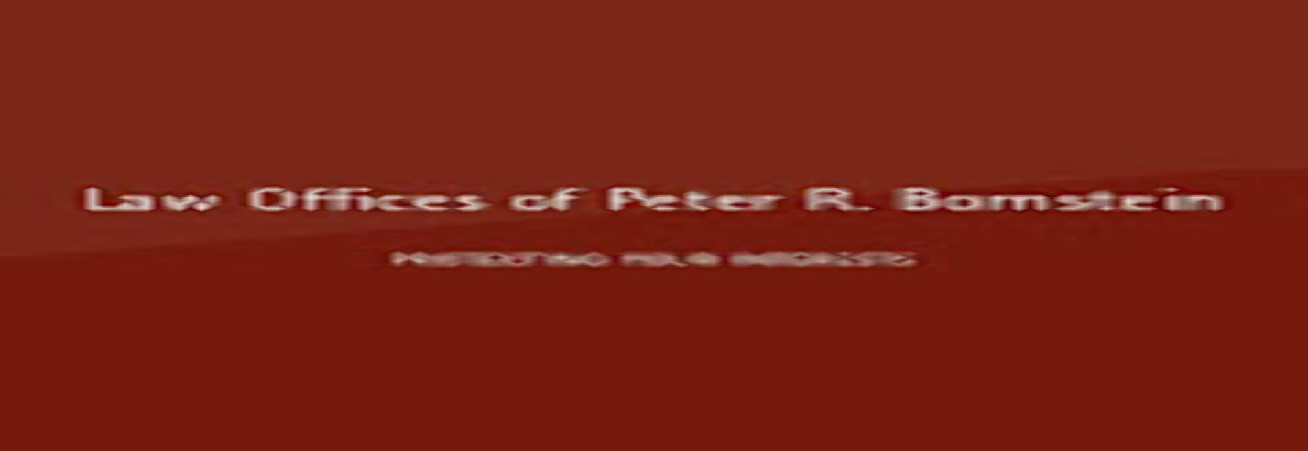 Law Offices of Peter R. Bornstein