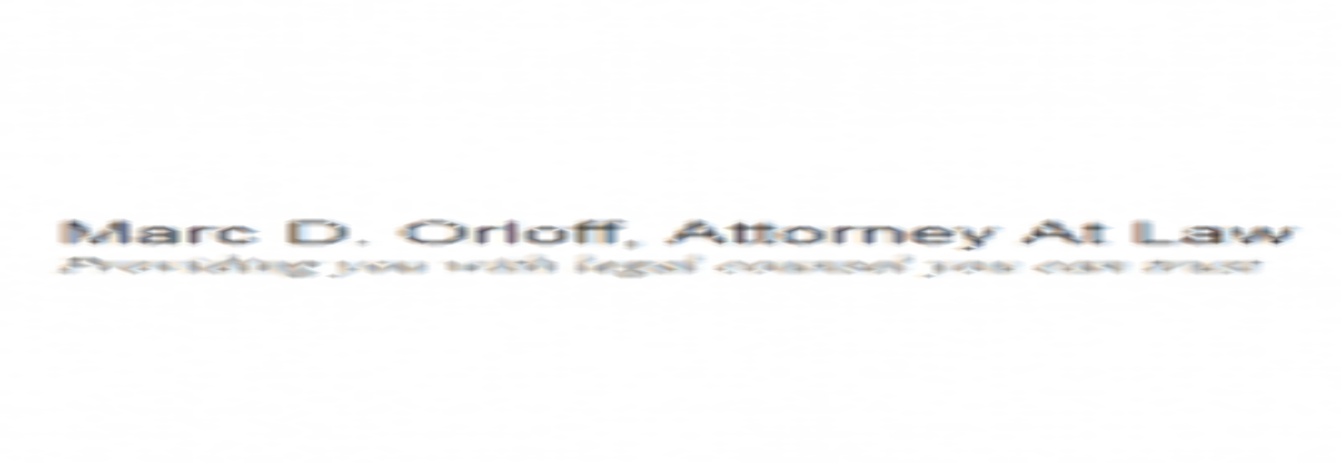 Marc D. Orloff, Attorney At Law
