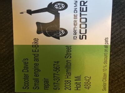 Scooter Dave's Small Engine and Ebike Repair