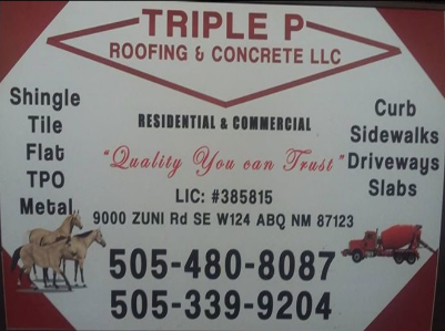 Triple p roofing and concrete llc
