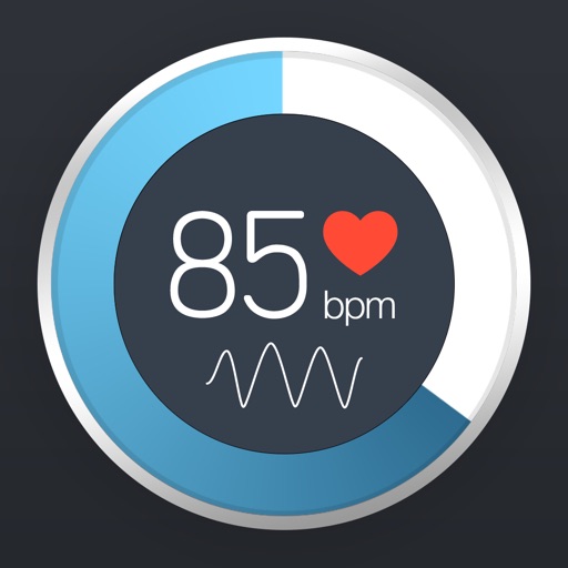 Example of Design for Health & Fitness iOS App Icon by Instant Heart Rate