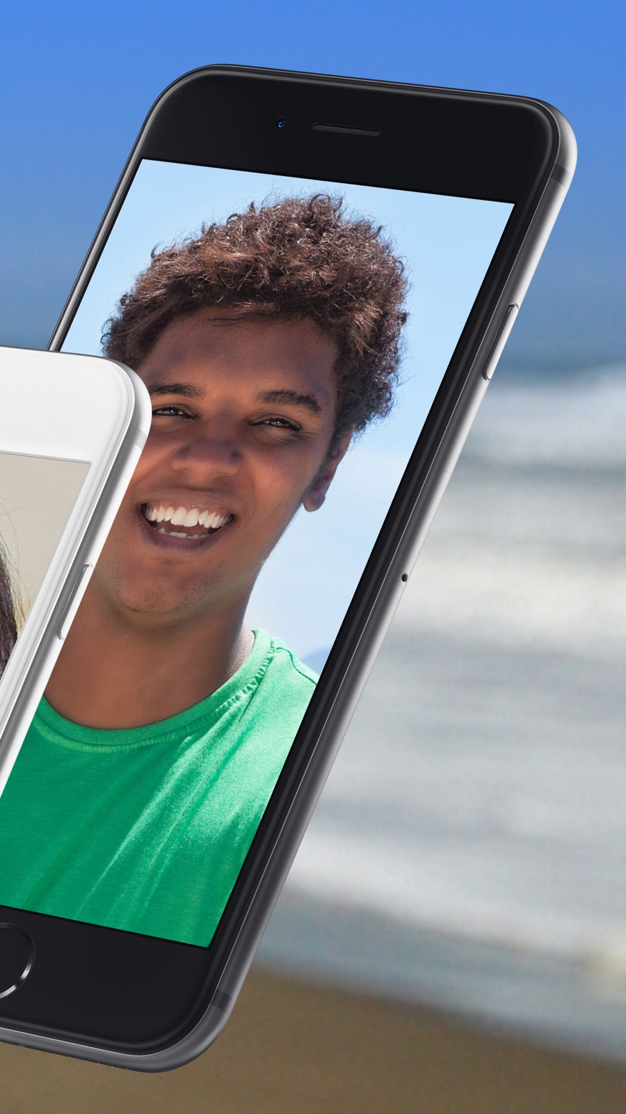 Example of Design for Social Networking App , App Store Screenshot by Google Duo
