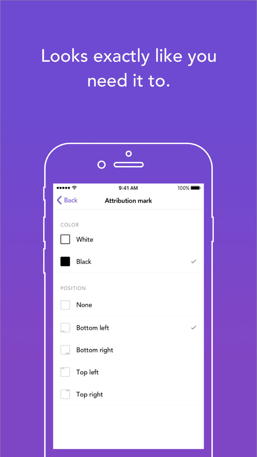 Example of Design for Photo & Video App , App Store Screenshot by Repost