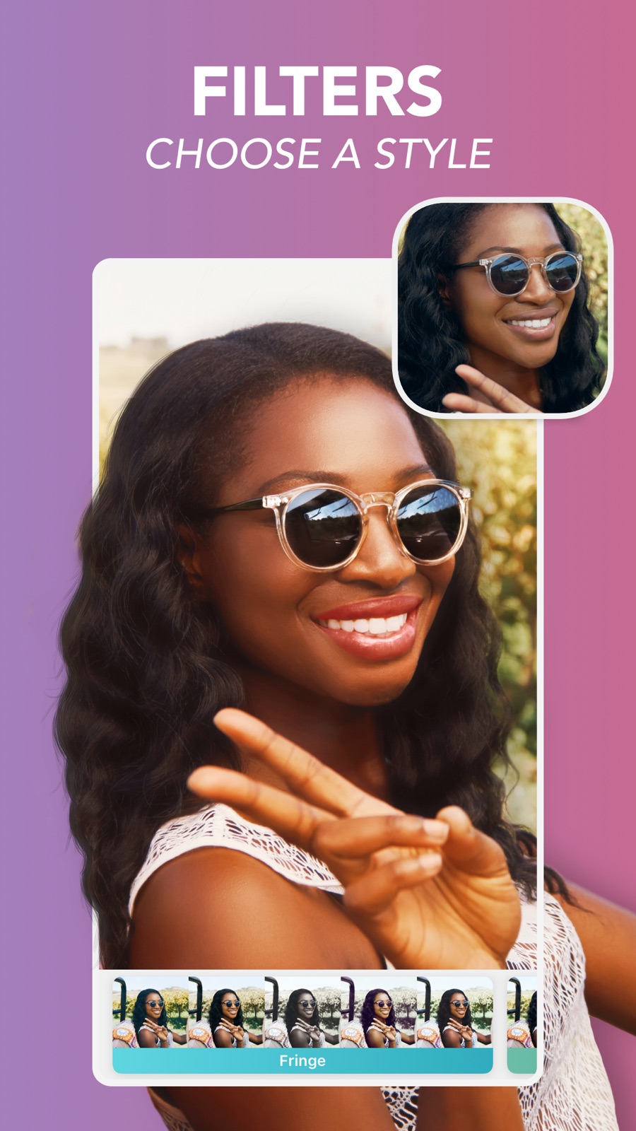 Example of Design for Photo & Video App , App Store Screenshot by Facetune2