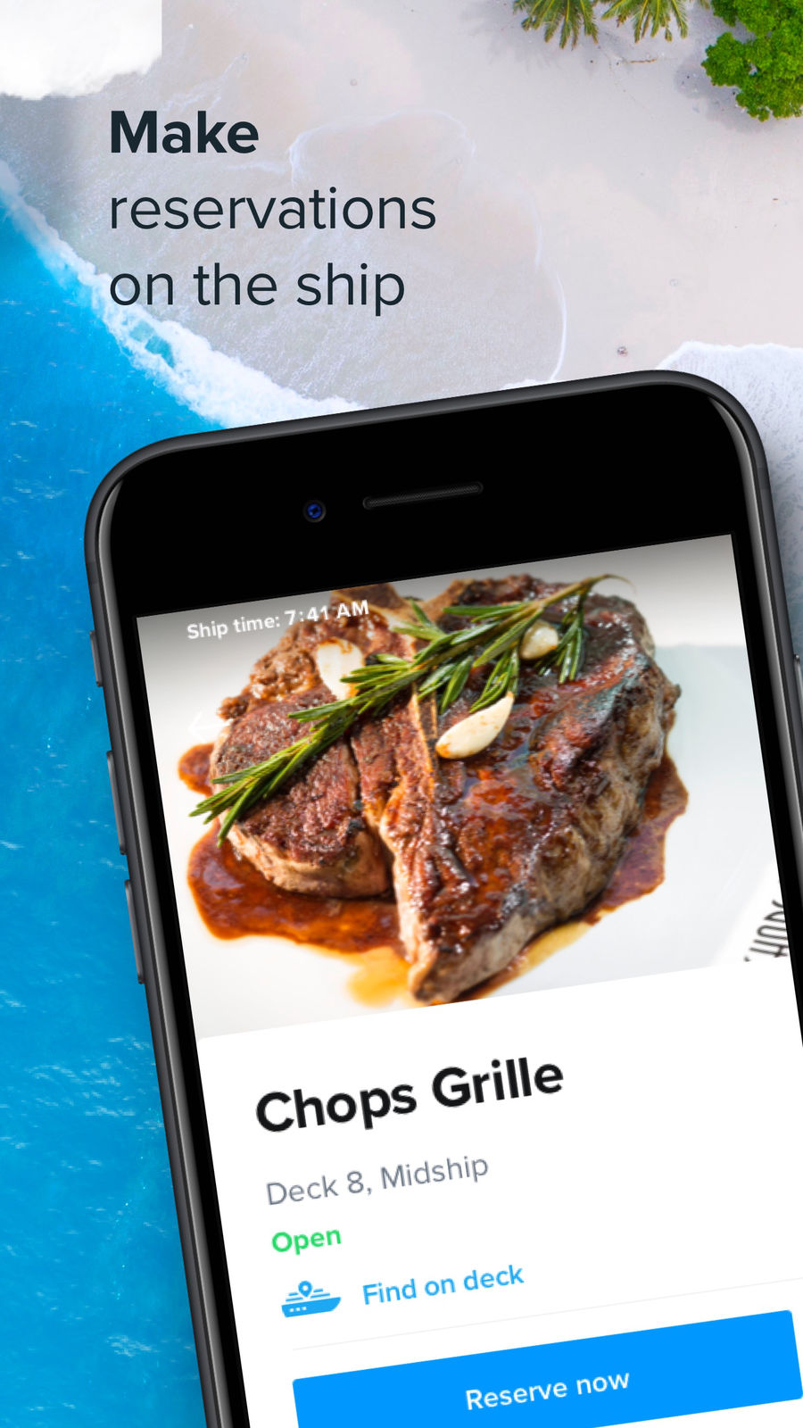 Example of Design for Travel & Local App , App Store Screenshot by Royal Caribbean International