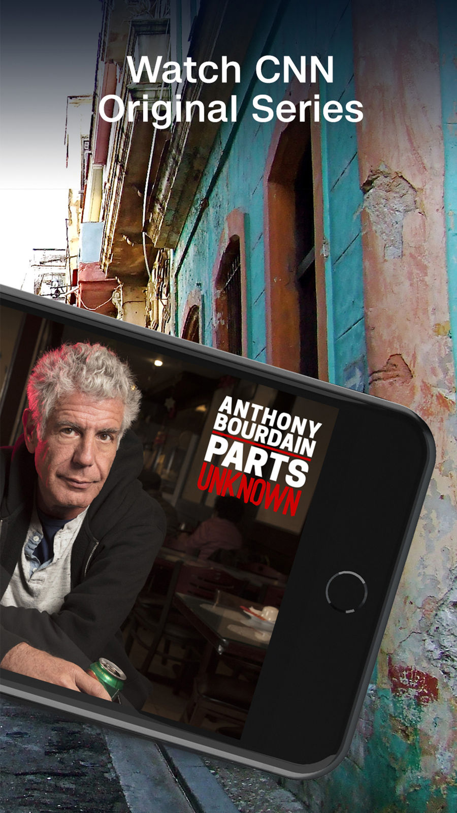 Example of Design for News App , App Store Screenshot by CNN