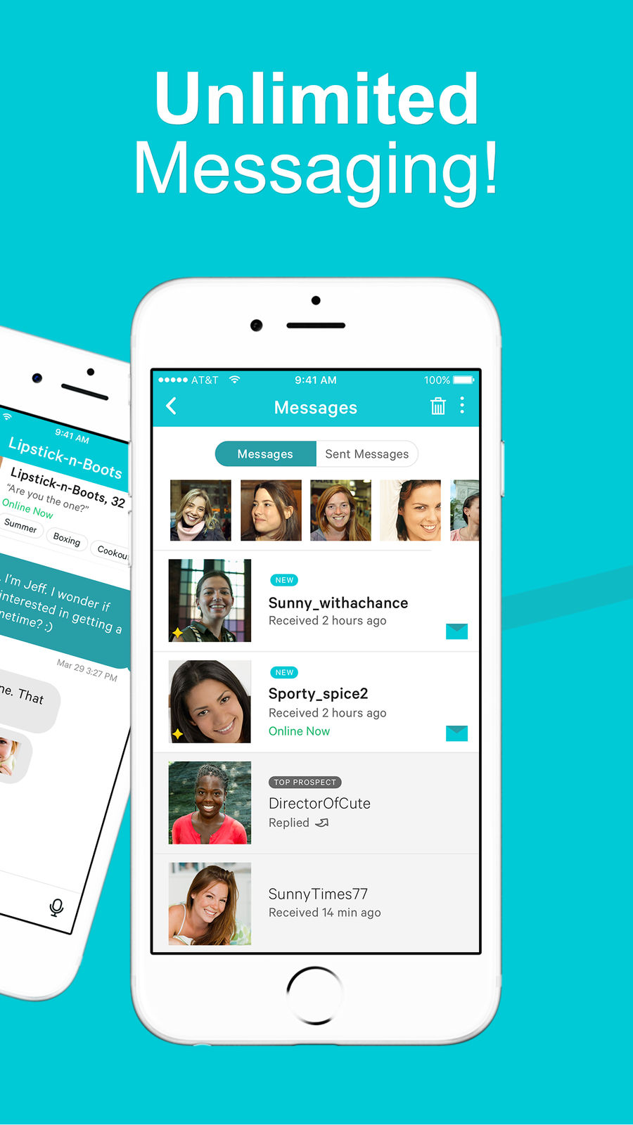 Example of Design for Social Networking App , App Store Screenshot by POF Dating