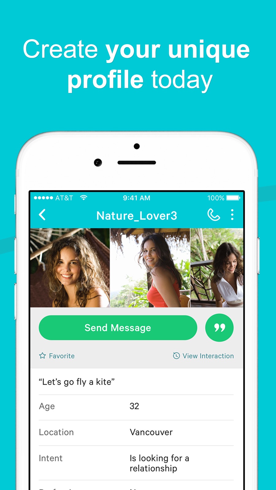 Example of Design for Social Networking App , App Store Screenshot by POF Dating