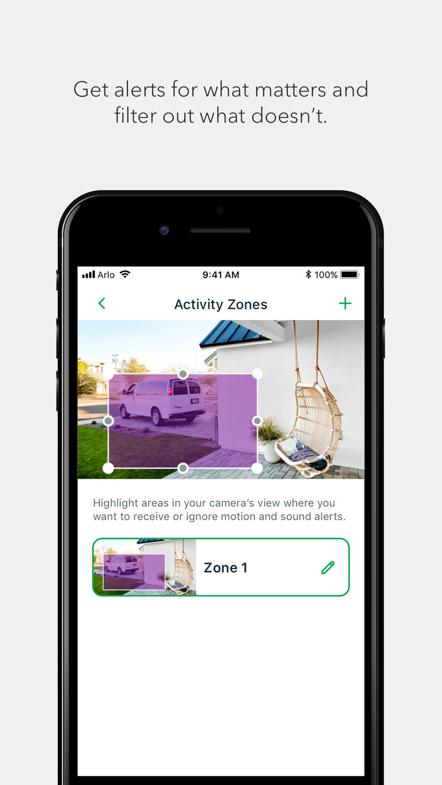 Example of Design for Photo & Video App , App Store Screenshot by Arlo