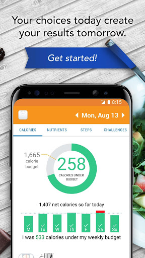 Example of Design for Health & Fitness App , App Store Screenshot by Lose It!