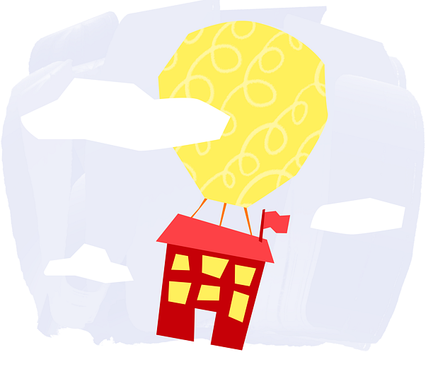 Example of Design for house, balloon, globe, cloud, abstract, Web Illustrations by new-edmodo-com | Illustration Design