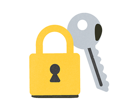 Example of Design for key, lock, Web Illustrations by edpuzzle-com | Illustration Design