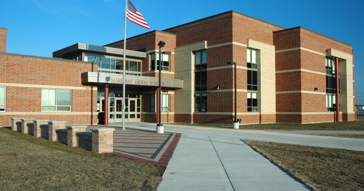 Marlowe & Heineman Middle School Wold Architects & Engineers