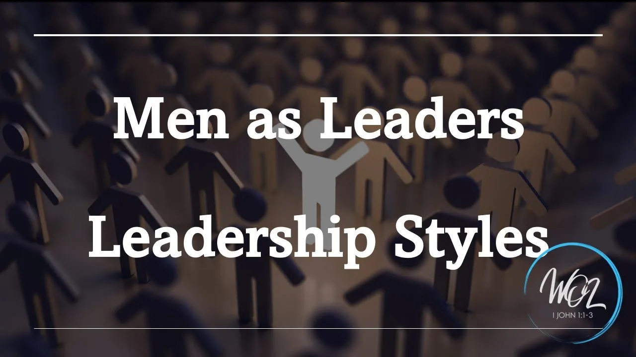 Men As Leaders Cover