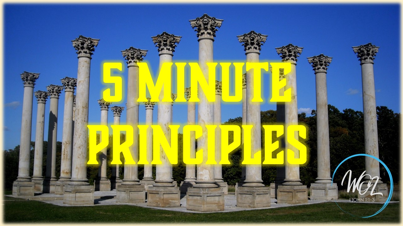 Five Minute Principles Cover