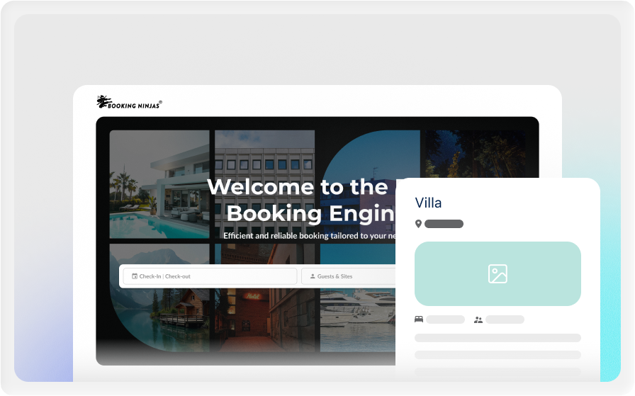 Booking Engine by Booking Ninjas