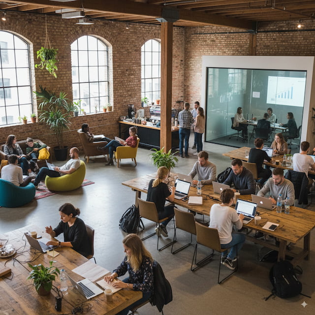 Coworking & Serviced Apartments