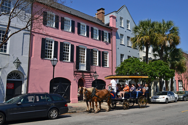 Rainbow Row-Charleston-South Carolina