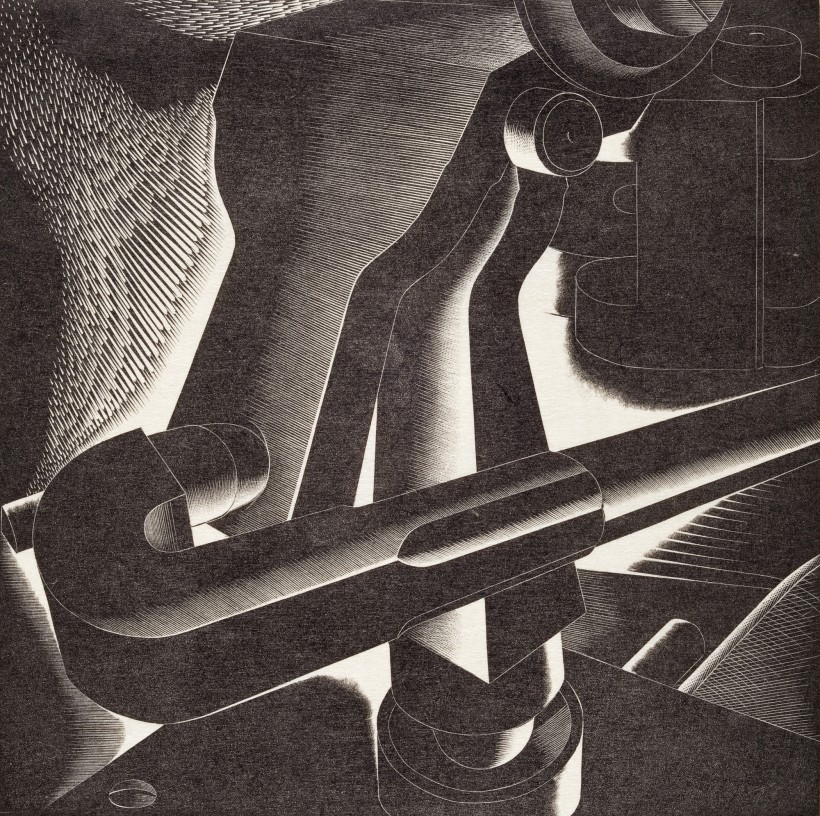 Image: Paul Landacre, The Press, 1934 