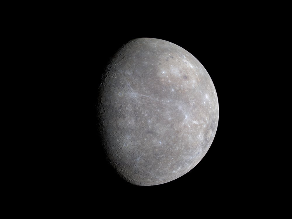 Image of the planet Mercury
