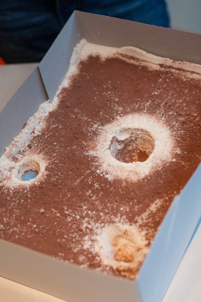 DIY impact crater