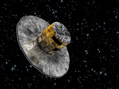 Image of the Gaia spacecraft