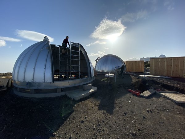 Teide Observatory installation 2019