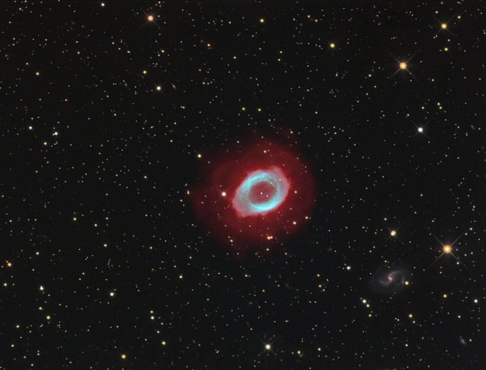 M57, ring nebula