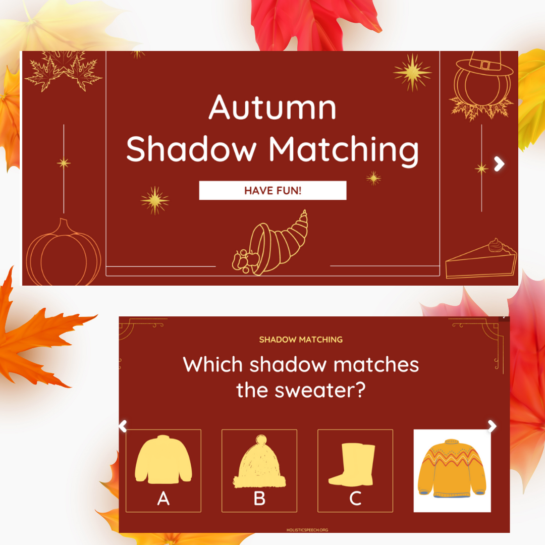 Autumn Shadow Matching Interactive
