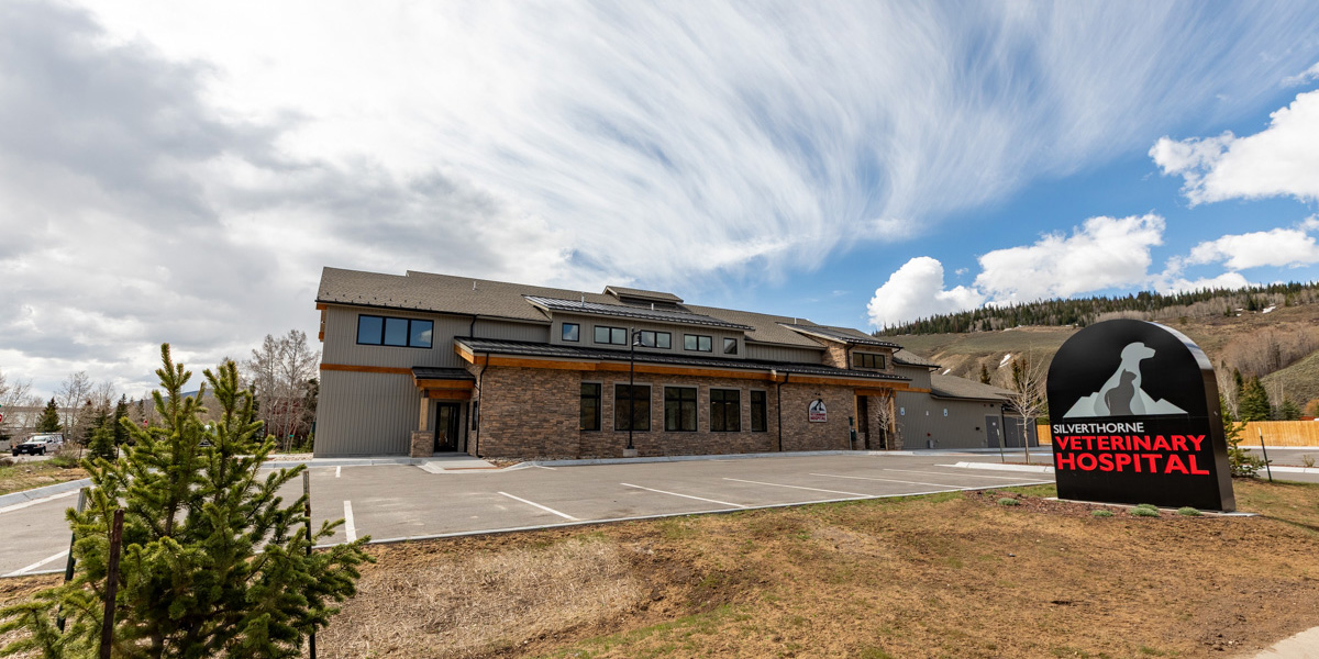 Veterinary Office with Sign