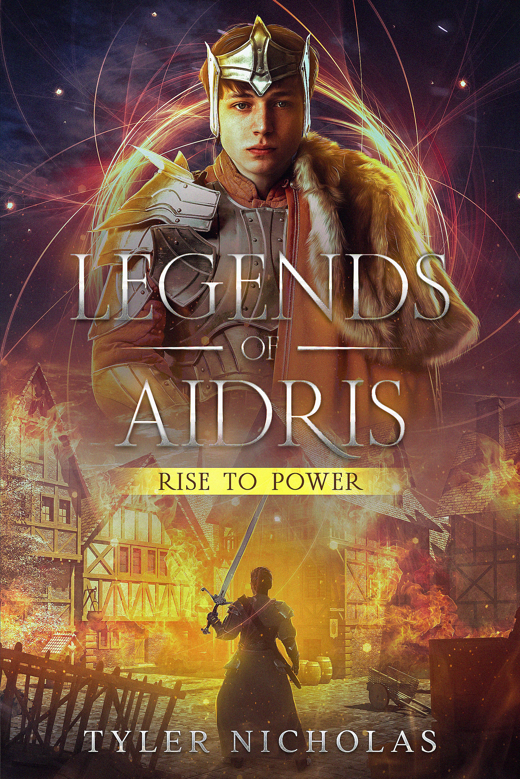Legends of Aidris: Rise to Power Book Cover