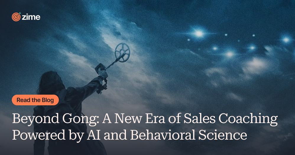 Beyond Gong: A New Era of Sales Coaching by AI and Behavioral Science
